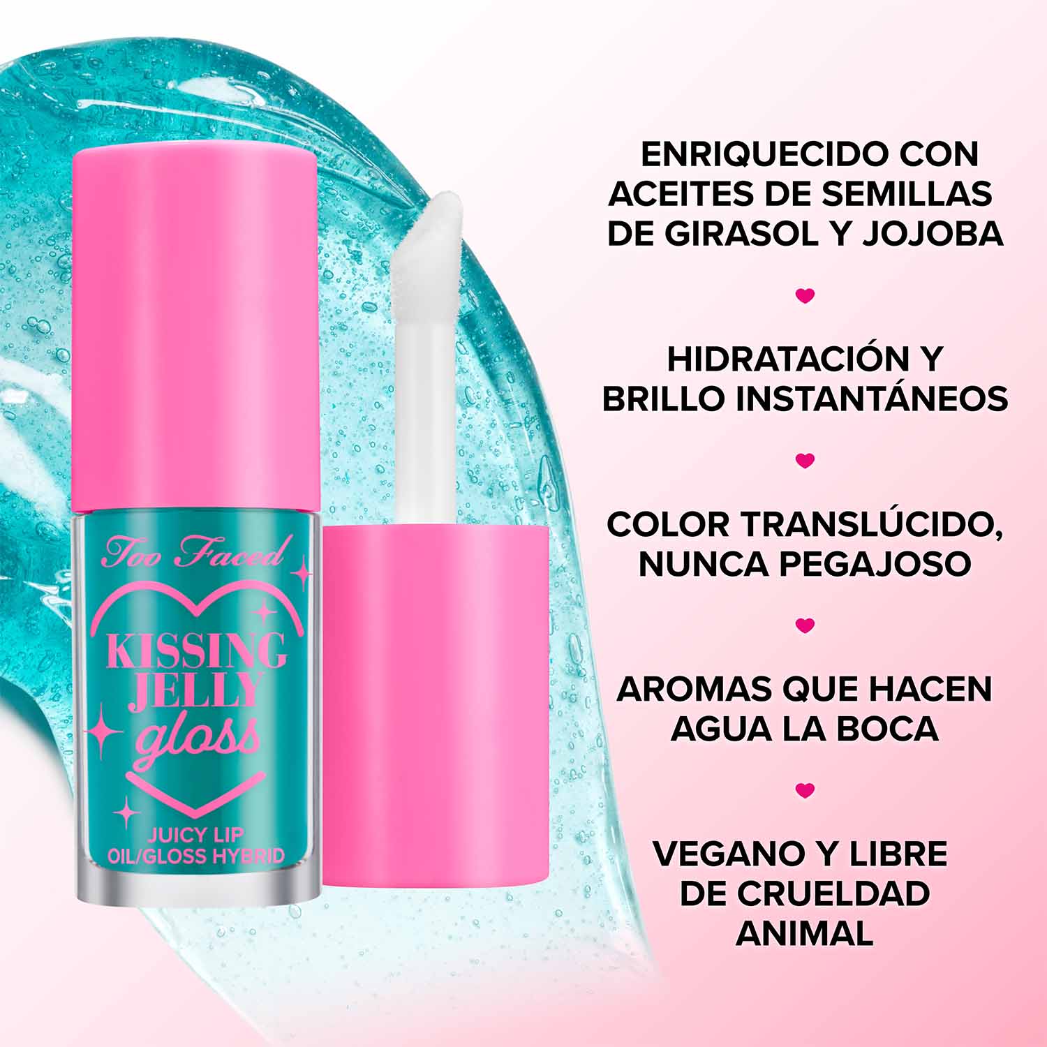 KISSING JELLY LIP GLOSS (GLOSS HIDRATANTE HÍBRIDO)